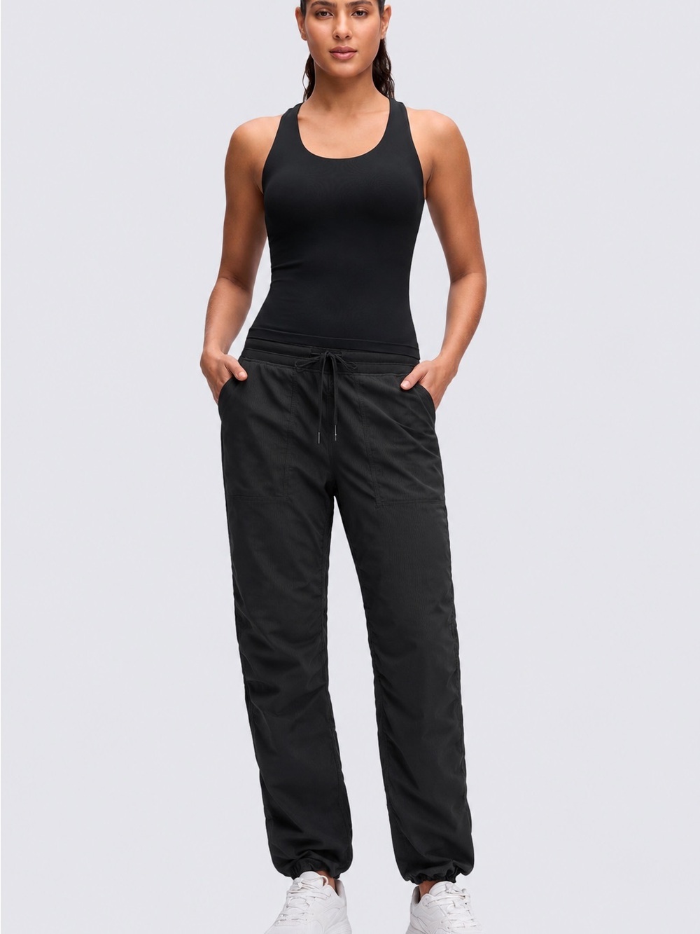 NWT CRZ YOGA Matching Set XXL | Built-In Bra Tank + Mesh Joggers 🔥